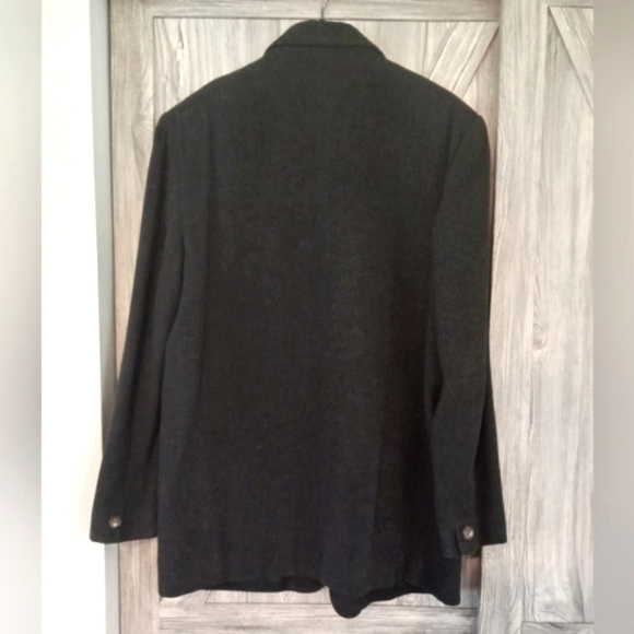 Bianca Nygard Charcoal Boyfriend Blazer 14 - Picture 2 of 7